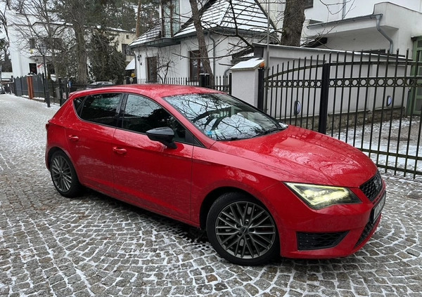 Seat Leon cena 59900 przebieg: 187000, rok produkcji 2014 z Warszawa małe 92